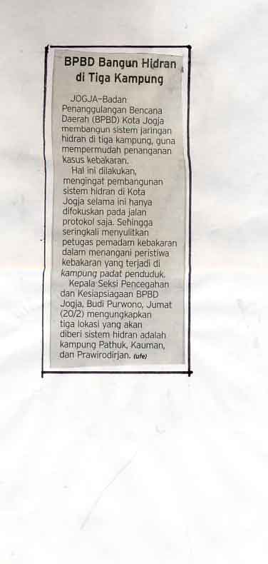Kliping jogja terbaru